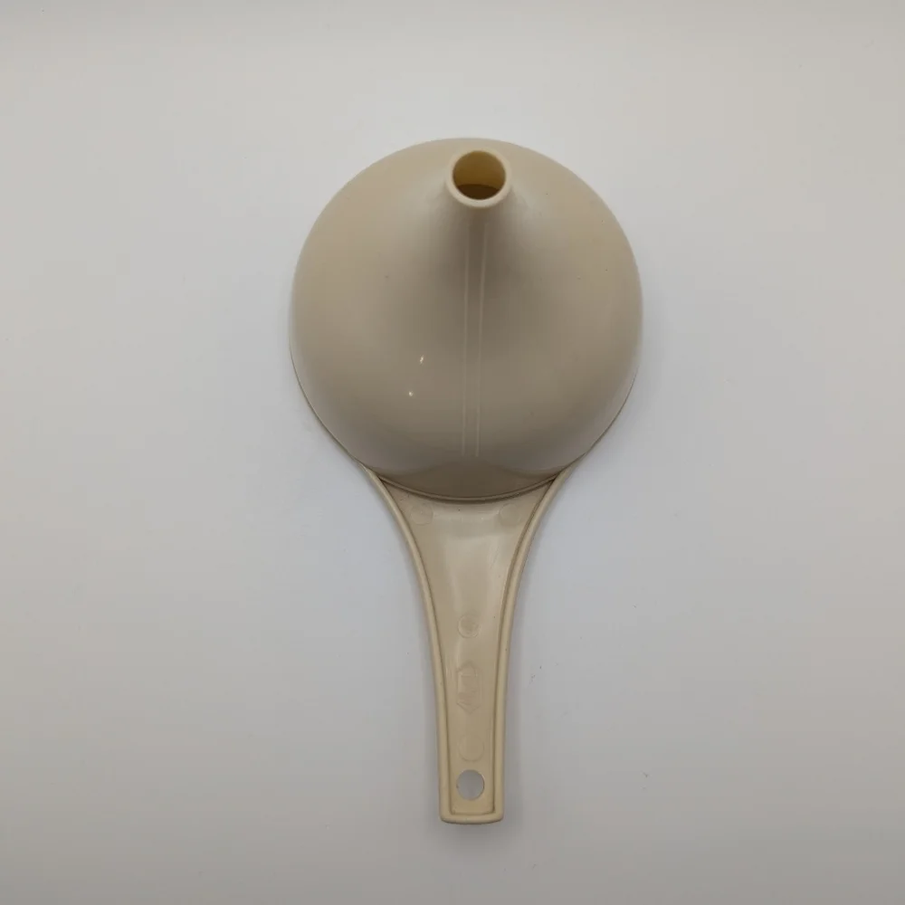 Vintage Foley Plastic Funnel Harvest Almond Beige 4